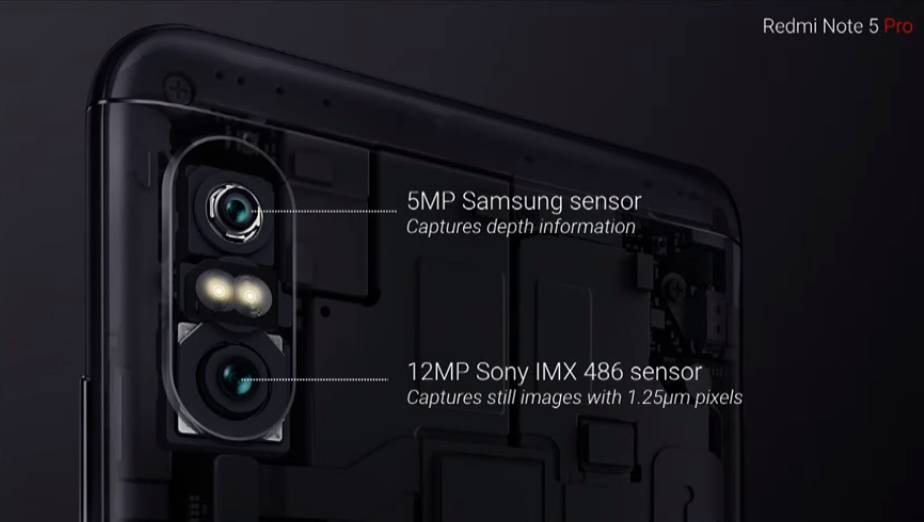 Redmi Note 5 Pro Camera Specs