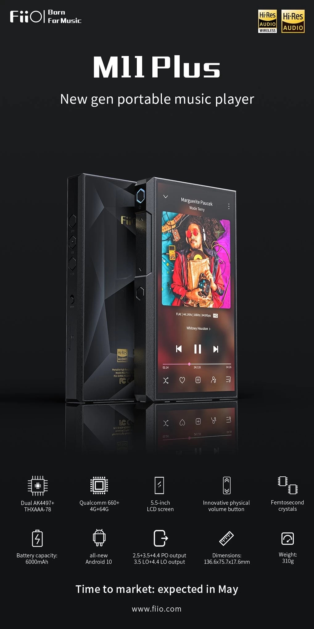 FiiO Portable HiFi Music Player M11 Plus LTD • Audio Reviews and News