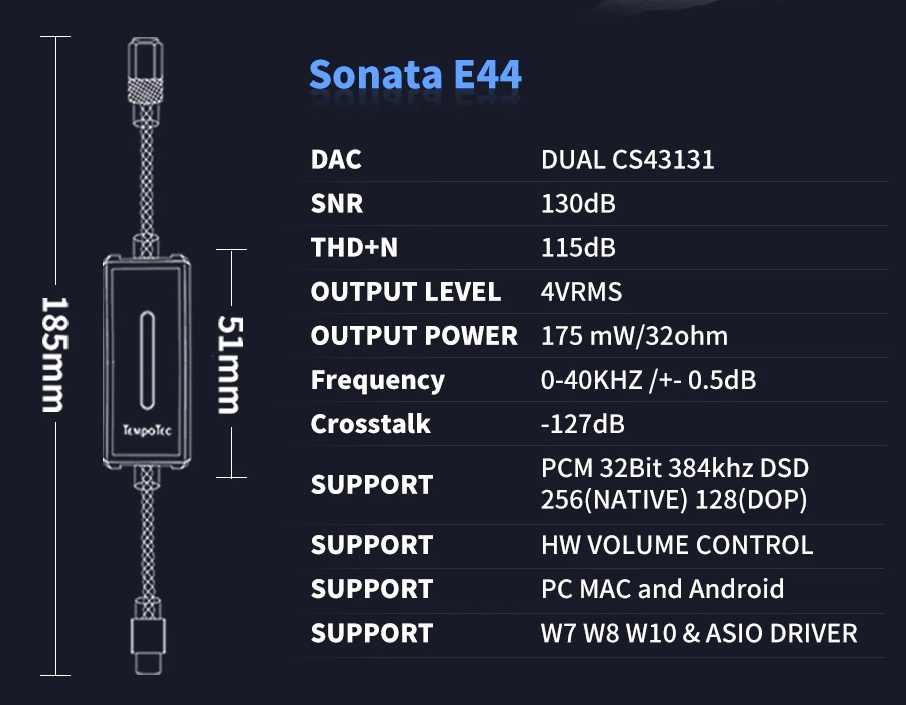 TempoTec Sonata E44 5